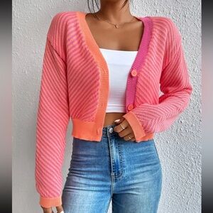 SHEIN Cropped Cardigan